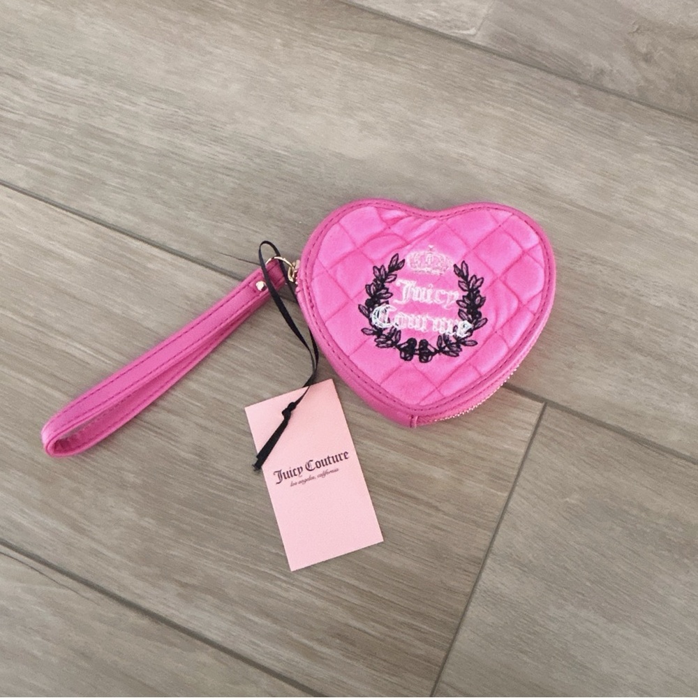 Juicy Couture Heart Wristlet
